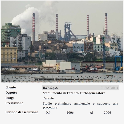 Stabilimento di Taranto: turbogeneratore