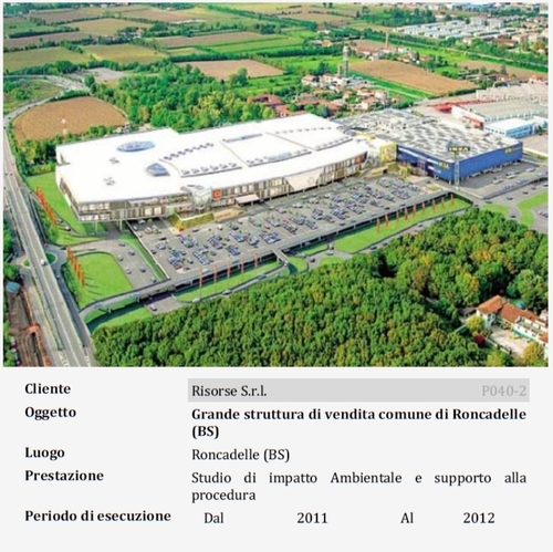 Grande struttura di vendita comune di Roncadelle (BS)