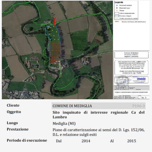 Sito inquinato di interesse regionale Ca del Lambro