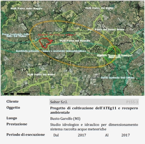 Progetto di coltivazione dell'ATEg11 e recupero ambientale