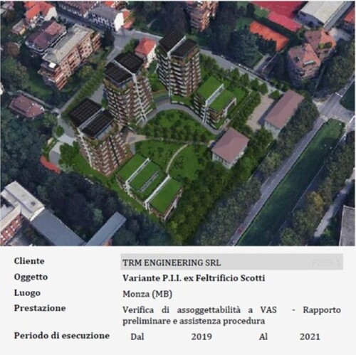 Variante P.I.I. ex Feltrificio Scotti