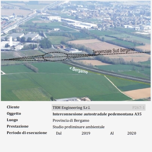 Interconnesione autostradale pedemontana A35