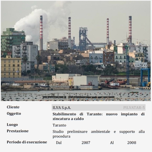 Stabilimento di Taranto: nuovo impianto di zincatura a caldo